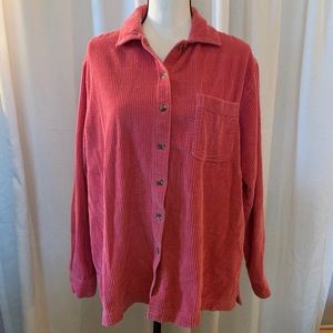 LL Bean corduroy blouse